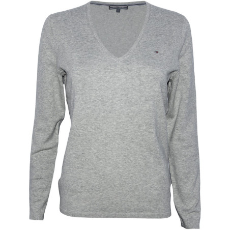 Suéter Tommy Hilfiger Feminina 1M87650121-039 L Cinza