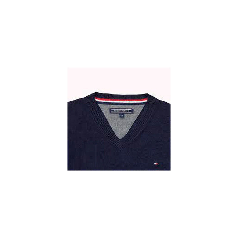 Suéter Tommy Hilfiger Masculino KB0KB01654-403 08 Azul Marinho