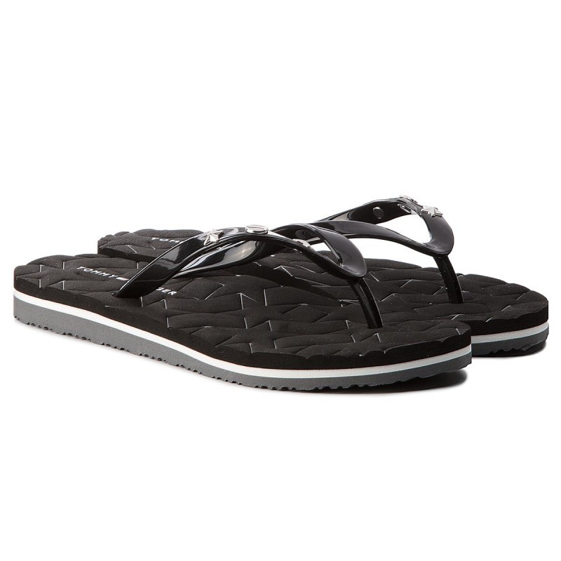 Chinelo Tommy Hilfiger Feminina FW0FW02371990-990 38 Preto