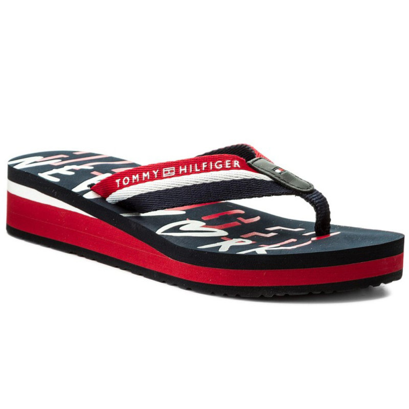 Chinelo Tommy Hilfiger Feminina FW0FW02391020-020 37 Preto