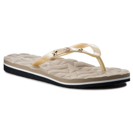 Tommy Hilfiger Women's Flip-Flop FW0FW02656708-708 Beige