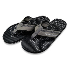 Chinelo Tommy Hilfiger Masculino FM0FM00652039-039 42 Preto