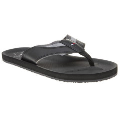 Chinelo Tommy Hilfiger Masculino FM0FM01360990-990 42 Preto