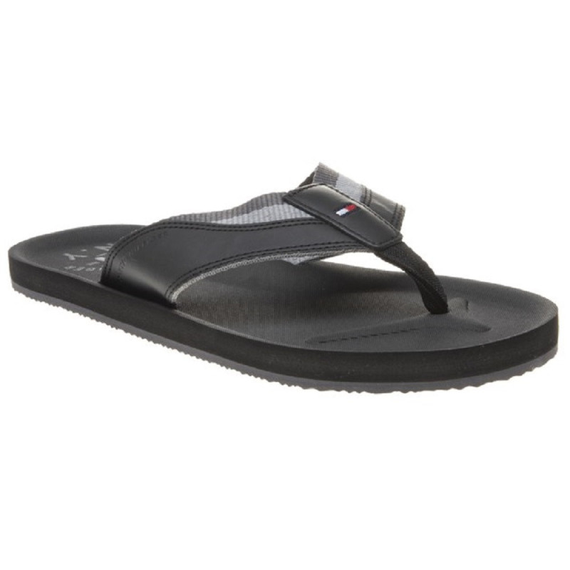 Chinelo Tommy Hilfiger Masculino FM0FM01360990-990 42 Preto