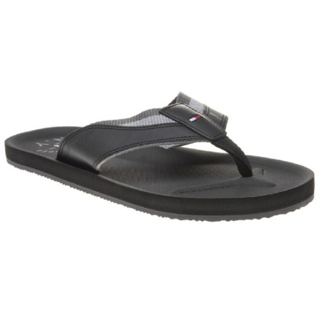 Chinelo Tommy Hilfiger Masculino FM0FM01360990-990 42 Preto
