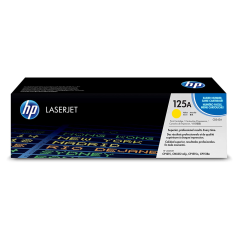 Toner HP 125A Amarelo - CB542A