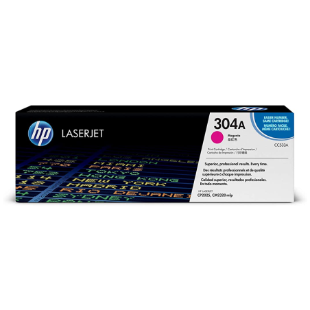 HP Toner 304A Magenta CC533A - 2,800 pages - LaserJet CP2025