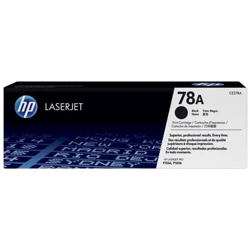 Toner HP 78A Preto - CE278A