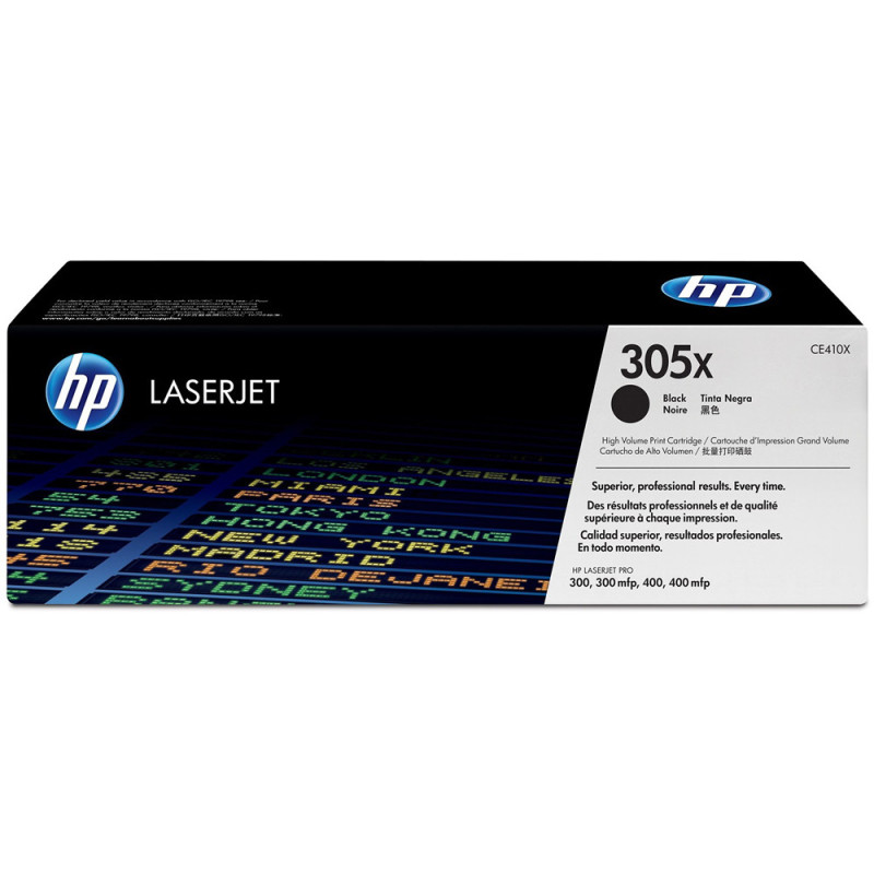 HP Toner CE410X (305X) Black for LaserJet Pro - 4,000