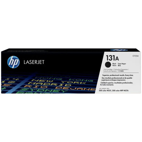 Tóner HP 131A Negro CF210A - Impresiones nítidas y económicas