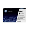 HP Toner CF280A (80A) Black - Yield 2,560 Pages for LaserJet
