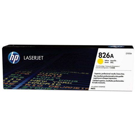 HP CF312A (826A) Yellow Toner - 31,500 Page Cartridge