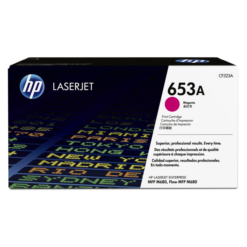 Original HP 653A Magenta Toner (CF323A) for LaserJet