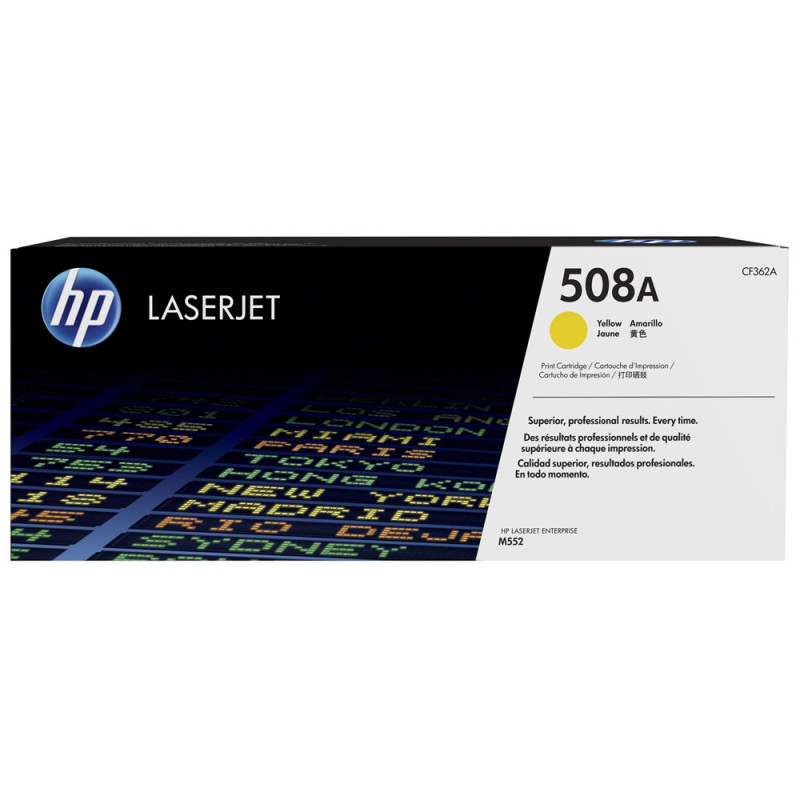 HP Toner 508A Yellow CF362A - Original 5,000 Pages