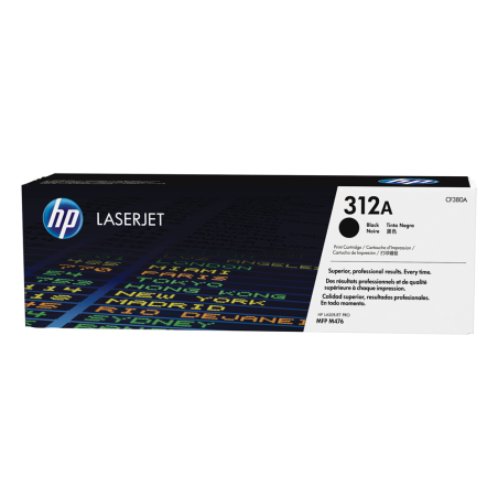 Toner HP 312A Preto (CF380A) - Cartucho Toner Original