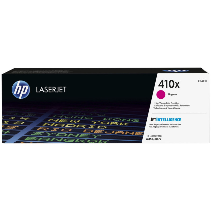 Toner HP CF413X (410X) Magenta - 5.000 págs - JetIntelligence