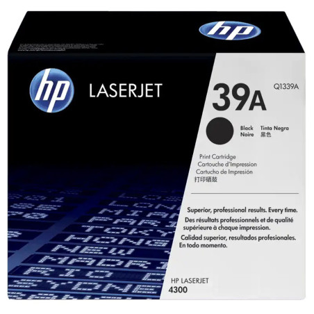 Toner HP 39A Preto - Q1339A