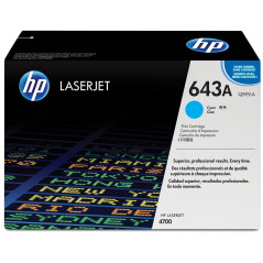 Toner HP 643A Cian Q5951A - 10.000 páginas, ColorSphere