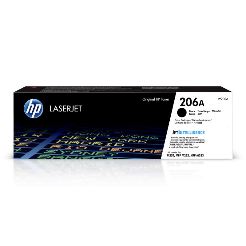 HP 206A Black Toner Cartridge (W2110A) Standard Capacity