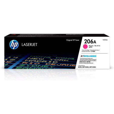 HP Toner 206A Magenta W2113A - 1250 pages, JetIntelligence