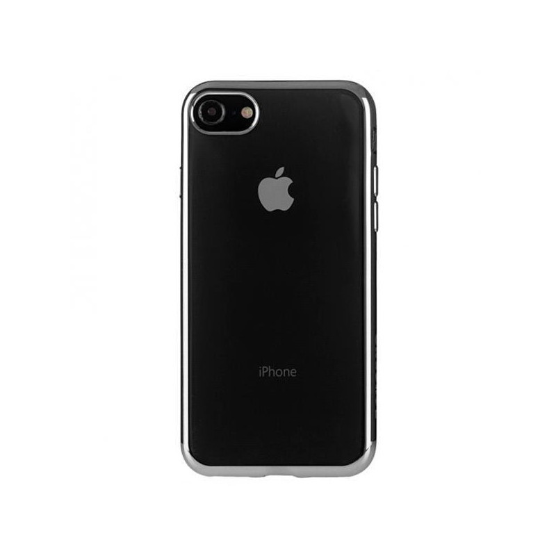 Case Tucano iPhone 7/8 Elektro Flex Prata Transparente IPH74EF-SL