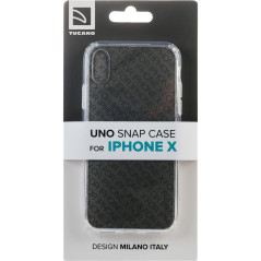 Case Tucano iPhone X/XS Elektro Flex Preto Transparente...