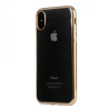 Case Tucano iPhone X/XS Elektro Flex Dourado Transparente IPHXEF-GL