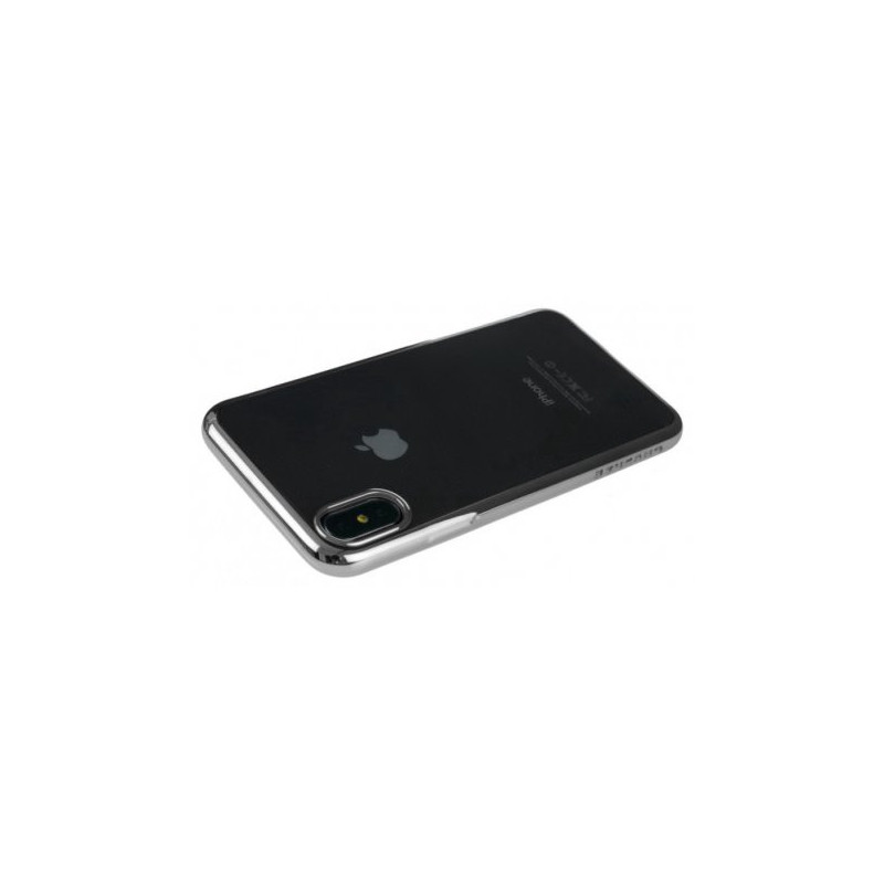 Case Tucano iPhone X/XS Elektro Flex Prata Transparente IPHXEF-SL