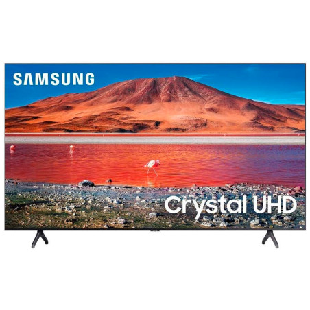 Smart TV LED Samsung TU7000 55" Crystal 4K UHD Bluetooth/USB/Wi-Fi Bivolt - UN55TU7000PXPA