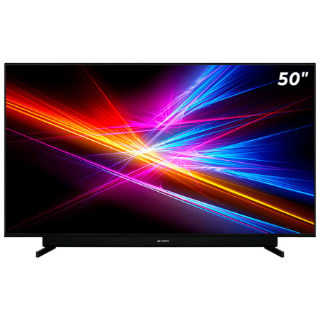 Smart TV 50'' UHD 4K Vizzion LE50A21 Android Wi‑Fi Soundbar