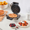 Wafleira Belga Cuisinart WAF-V100 Vertical 110V - Prata