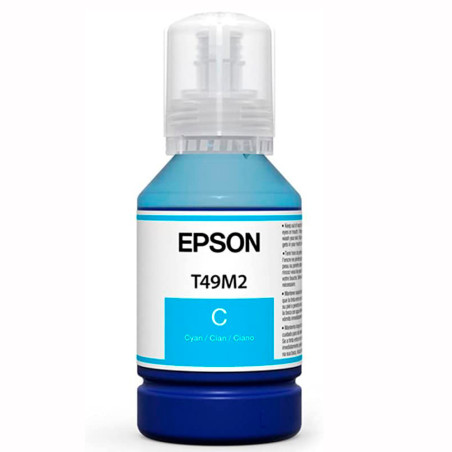 Frasco de tinta Epson T49M2 140ML Cian para F170/F570/F571