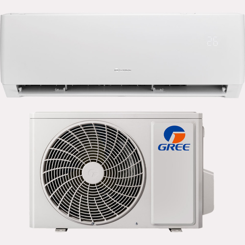 Ar Condicionado Mini Split Gree 12.000 BTUs R410A 220V 50Hz PY - GWH12AGBXA-K3NNA1A/O - GWH12AGBXA-K3NNA2A/I