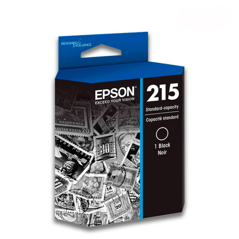 Cartucho Epson T215 Preto 250 Páginas - T215120-AL