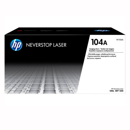 HP Toner 104A Black - 20,000 Pages - Refill System W1104A