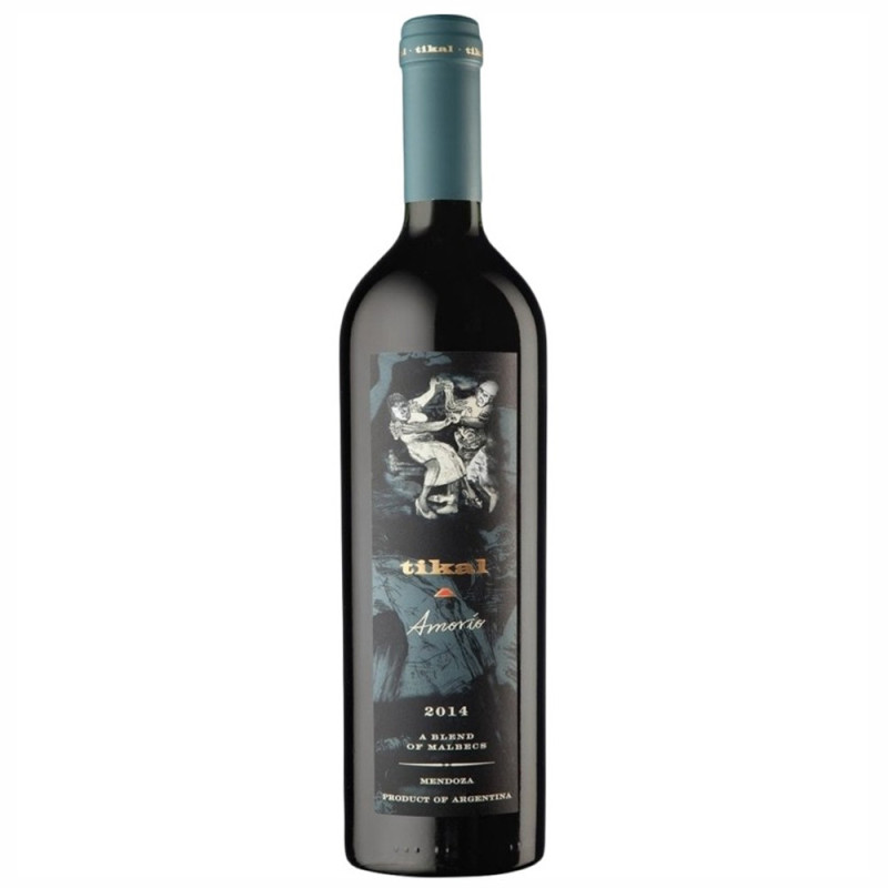 Vino Tikal Amorio 100% Malbec 750ML – Mendoza, Argentina