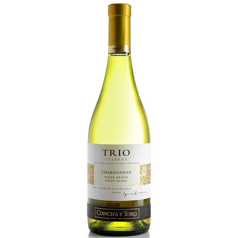 Vinho Trio Chardonay 750ML - 7804320563008