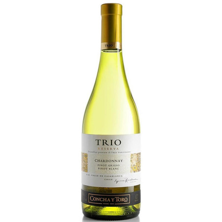 Vinho Trio Chardonay 750ML - 7804320563008