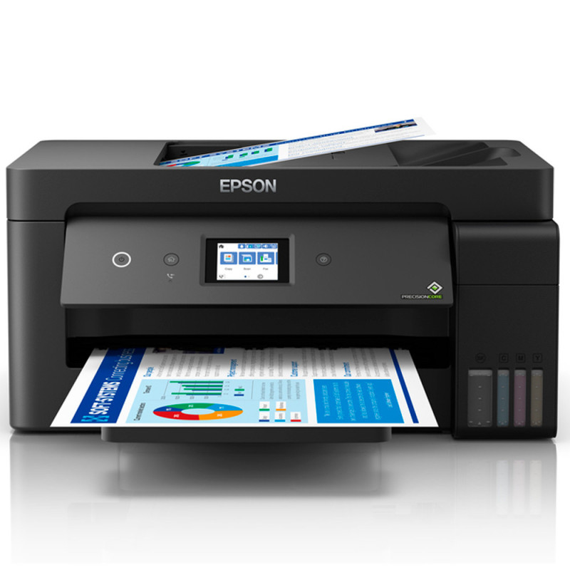 Impressora Multifuncional Epson EcoTank L14150 4 em 1 USB/Wi-Fi Bivolt - Preta C11CH96301