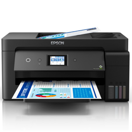Impressora Multifuncional Epson EcoTank L14150 4 em 1 USB/Wi-Fi Bivolt - Preta C11CH96301