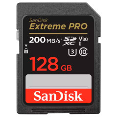 Cartão de Memória SanDisk Extreme PRO 128GB 200 MB/s...
