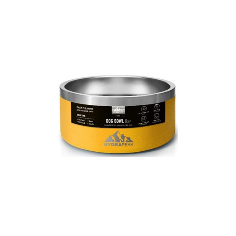 Comedouro para Cachorro Hydrapeak HP-BOWL-8-MANGO 2L - Mango