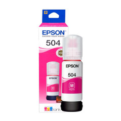 Frasco de Tinta Epson T504320-AL 70ML - Magenta