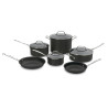 Conjunto 10 piezas - Juego de Ollas Cuisinart 66-10 Negro
