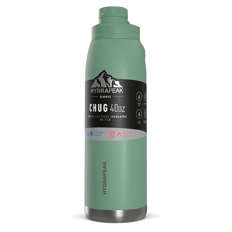 Hydrapeak Thermal Bottle HP-CHUG-40 1.2L - Sage - 18/8 Stainless