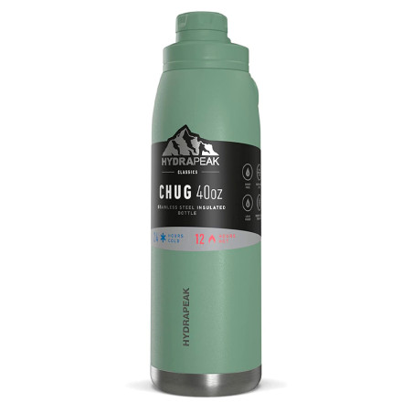 Botella Térmica Hydrapeak HP-CHUG-40 1.2L - Sage - Inox 18/8
