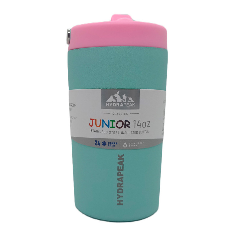 Garrafa Térmica Hydrapeak HP-CUP14 400ML - Bubblegum/Aqua