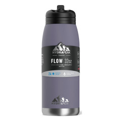 Garrafa Térmica Hydrapeak HP-FLOW-32-STRAW 946ML - Violeta