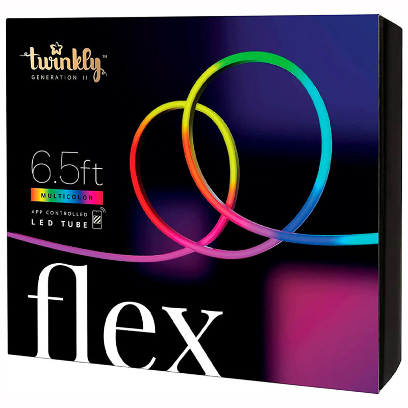 Luzes Twinkly Flex RGB Wi-Fi/Bluetooth/IP20 Bivolt - TWFL200STW-WUS