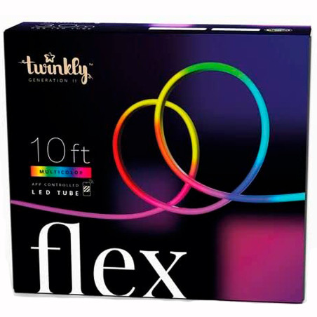 Luzes Twinkly Flex RGB Wi-Fi/Bluetooth/IP20 Bivolt - TWFL300STW-WUS